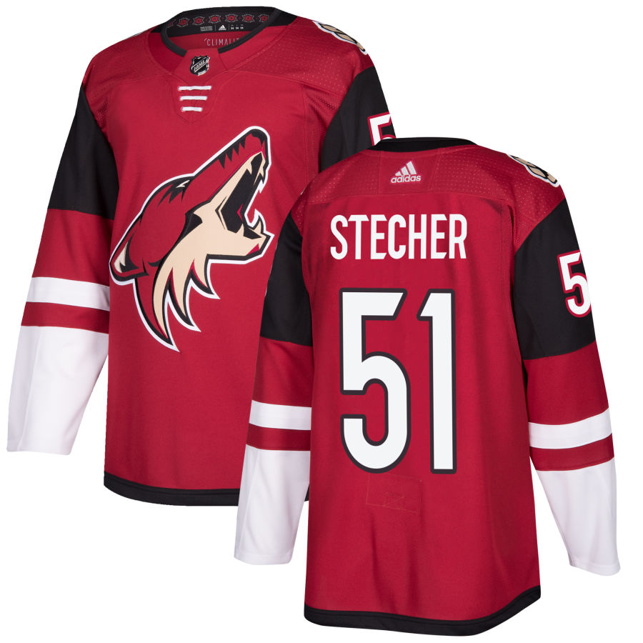 Troy Stecher Arizona Coyotes adidas Authentic Jersey - Maroon