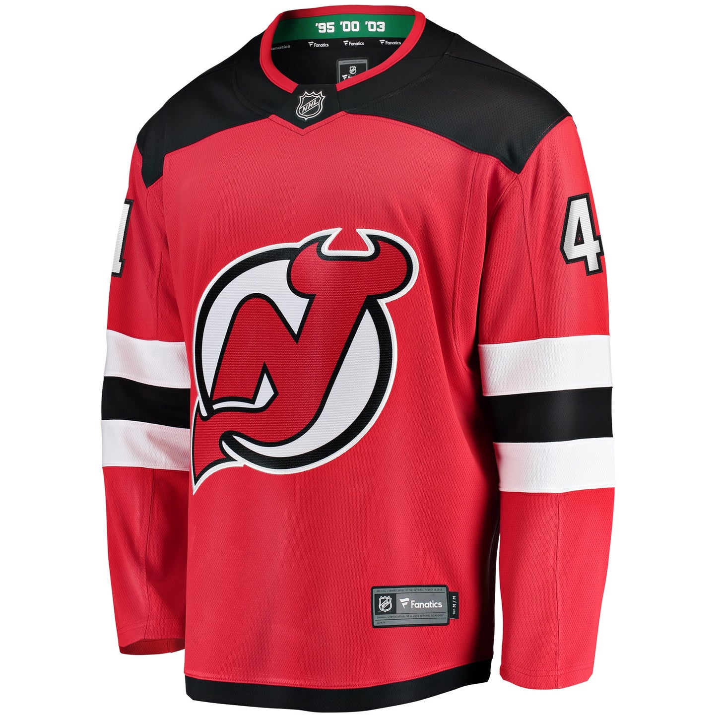 Vitek Vanecek New Jersey Devils Fanatics Branded Home Breakaway Player Jersey - Red
