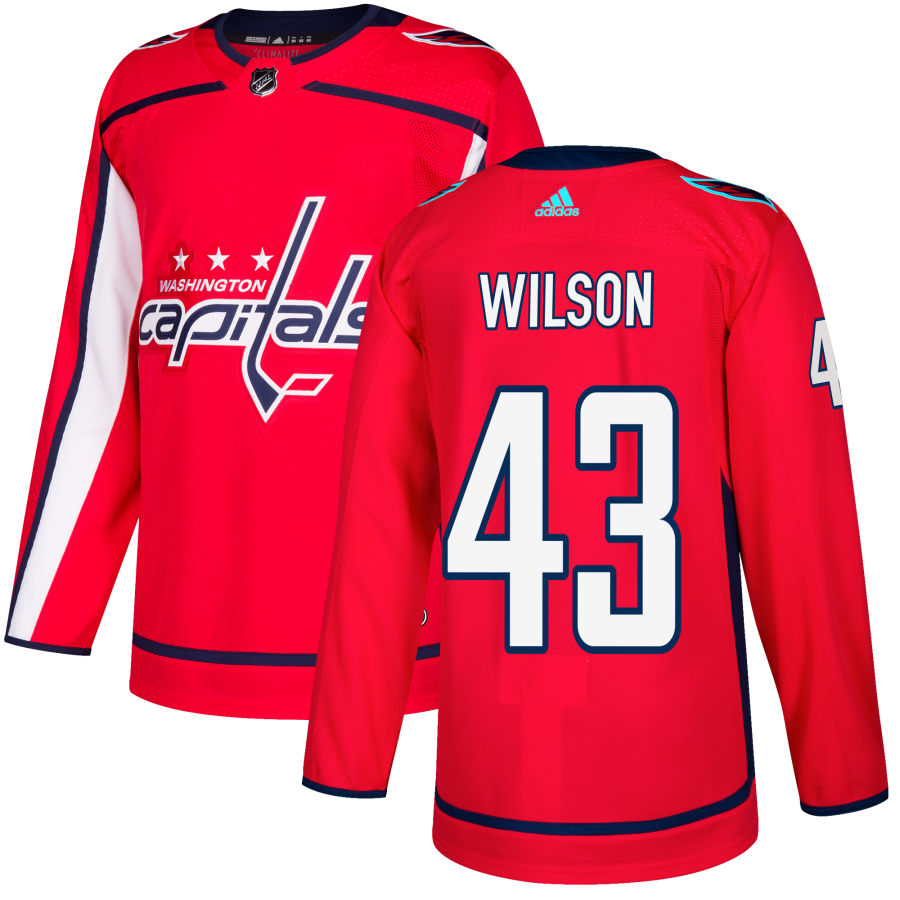 Tom Wilson Washington Capitals adidas Authentic Jersey - Red