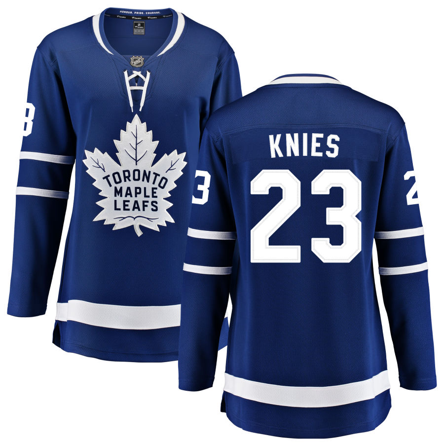 Matthew Knies Toronto Maple Leafs Fanatics Branded Women's Home Breakaway Jersey - Blue