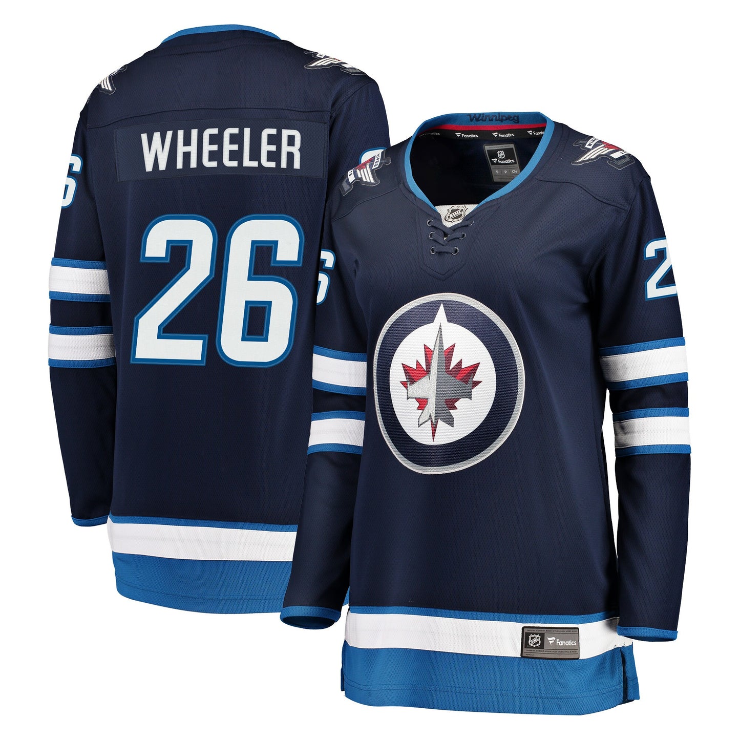 Blake Wheeler Winnipeg Jets Fanatics Branded Women's Breakaway Player Jersey - Navy