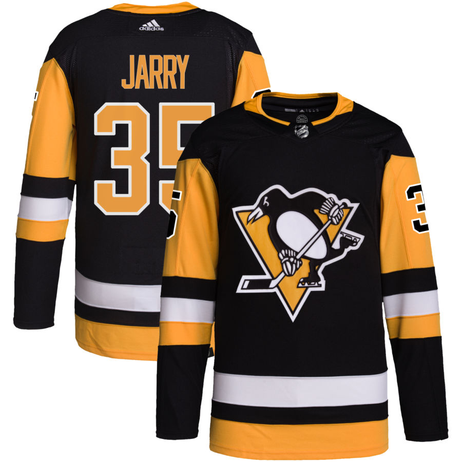 Tristan Jarry Pittsburgh Penguins adidas Home Primegreen Authentic Pro Jersey - Black